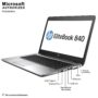 HP 840 G3 Intel Core i5-6300U 2.4Ghz 14 inches FHD EliteBook - Image 5