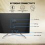 HP AIO PC 12th Gen Intel Core i3-1215U 21.5 inch FHD - Image 4