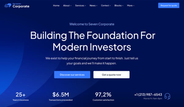 corporate website