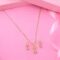 Estele Solitaire American Diamond Necklace Set With Chain For Girls and Women - Image 4
