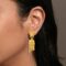 24Kt Micron 1 Gram Gold Traditional Jhalar Jhumka Earrings - Image 5
