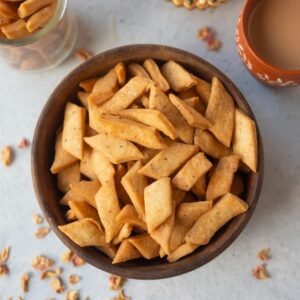 Oats & Flaxseed Namkeen Pare
