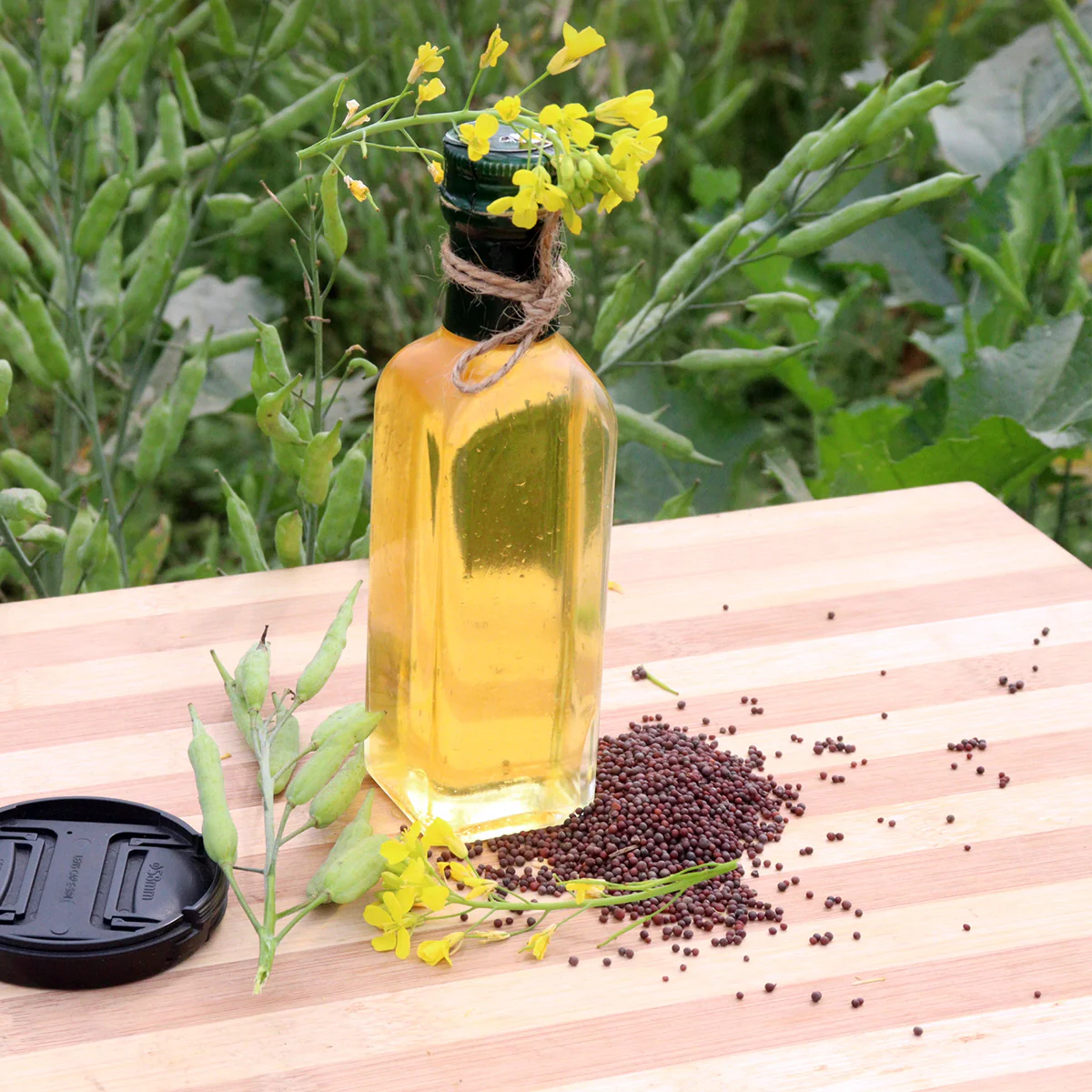 Organic Cold-Pressed Mustard Oil Organic Cold-Pressed Mustard Oil