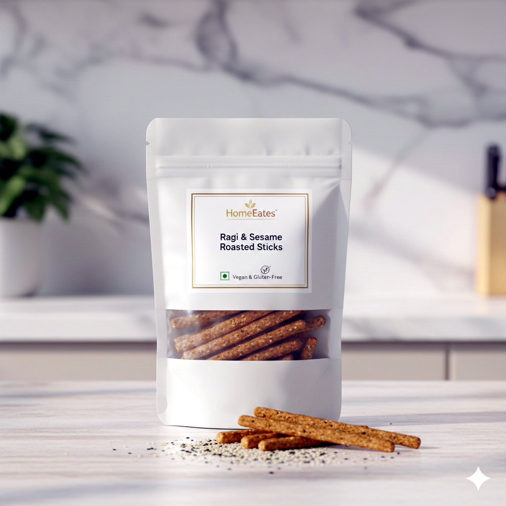 Ragi & Sesame Roasted Sticks Ragi & Sesame Roasted Sticks