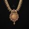 One Gram Micro Gold Plated Ruby Necklace - Image 3