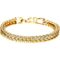 Yellow Chimes Silver Tone Stainless Steel Type Fashion Bracelet for Men & Boys