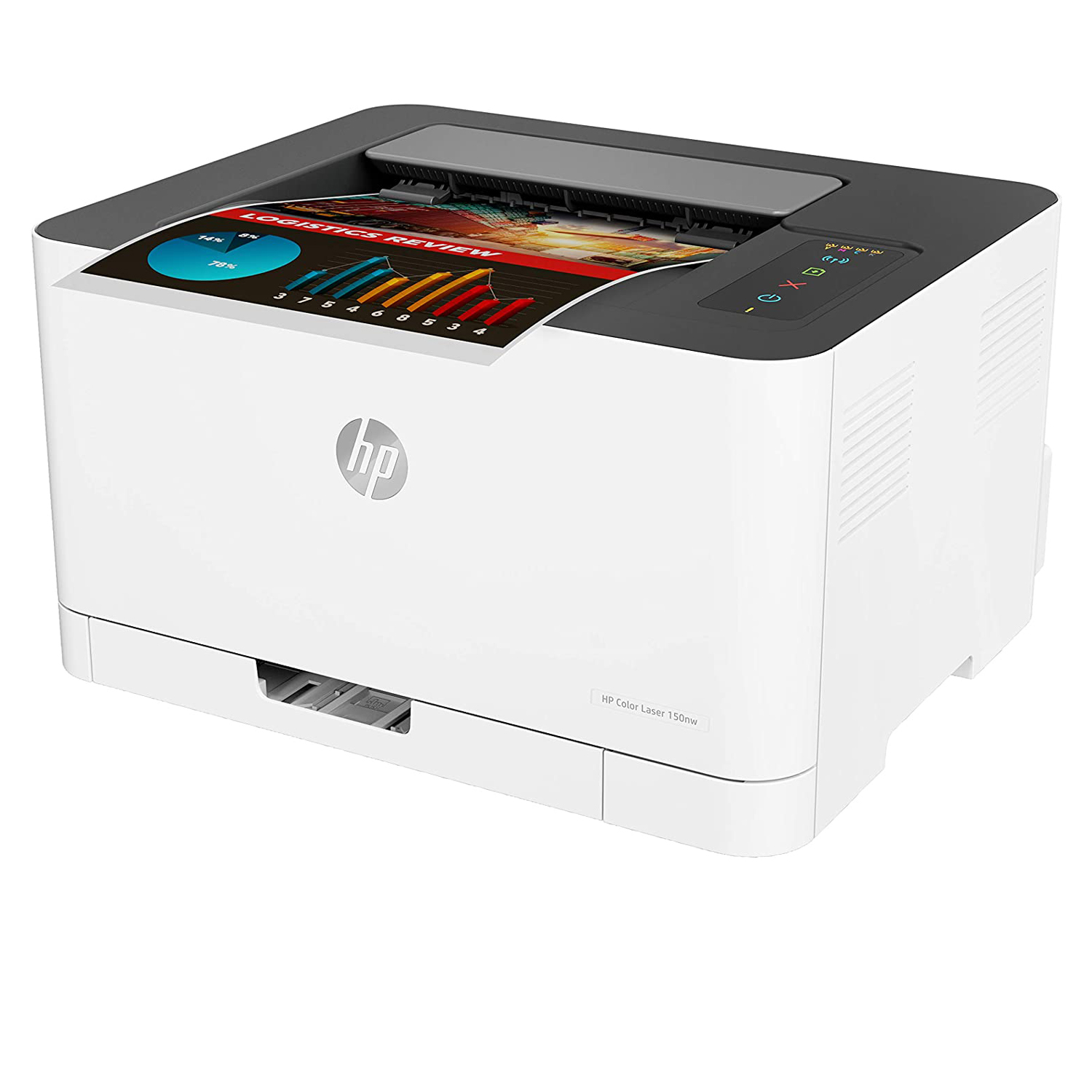 1-62-1.jpg HP Colour Laser 150nw Wireless Color Laser Printer with Built-in Ethernet and WiFi-Direct, Smallest Color Laser in its Class - Image 1