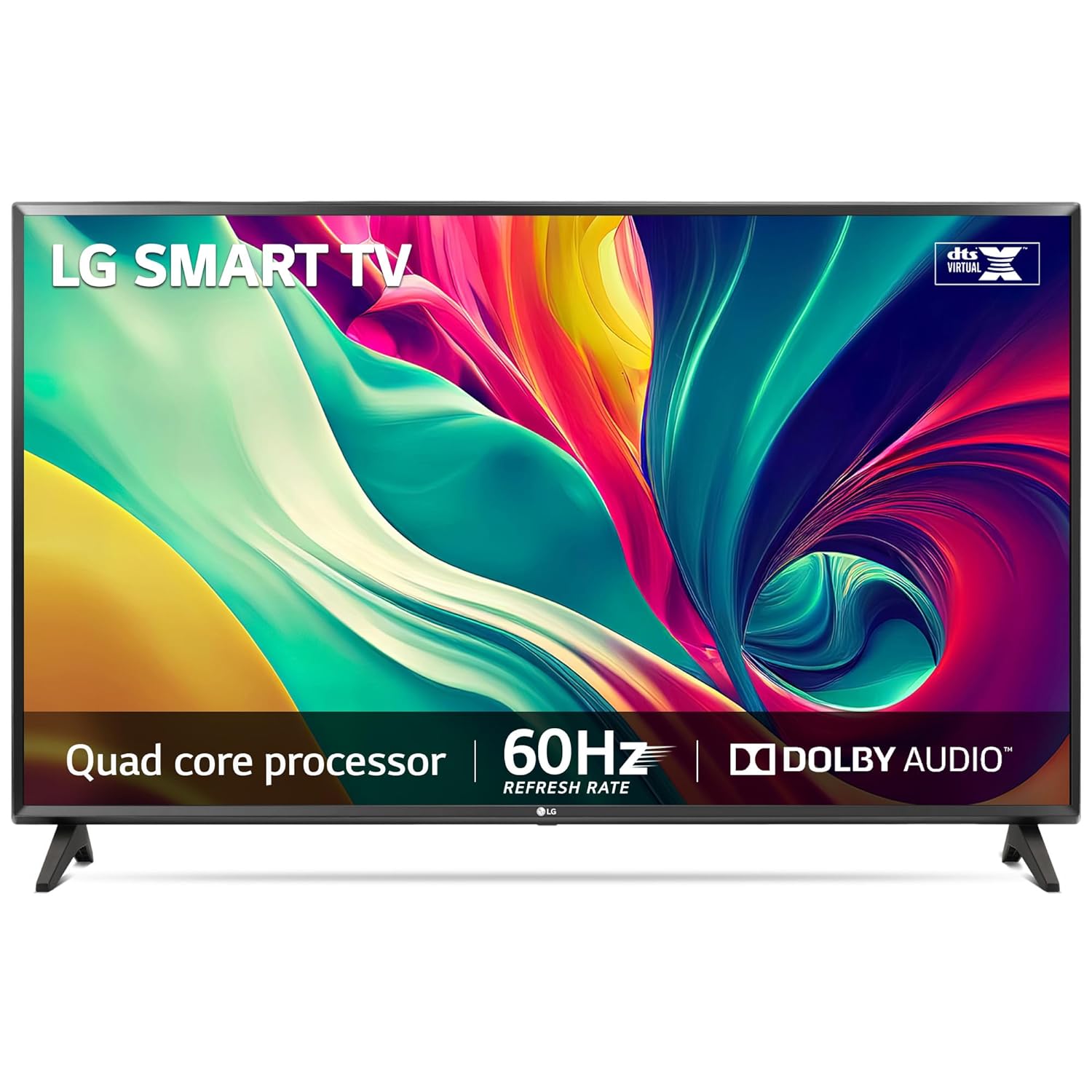 1 LG 32 inches HD Ready Smart LED TV (Dark Iron Gray) - Image 1