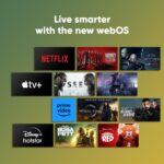 LG 32 inches HD Ready Smart LED TV (Dark Iron Gray) - Image 3